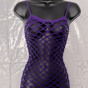 💜🦄 Sexy Purple Net Dress 💜🦄